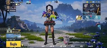 PUBG Mobile hesabı – qadın obrazlı, zəngin əşya və dekor dəsti - — 1