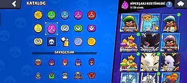 Brawl Stars hesabı – yüksək inkişaflı və tam kolleksiya yönümlü profil — 8