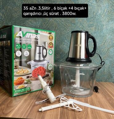 Mətbəx kombaynları və doğrayıcıları: Mətbəx kombaynı Yeni, Ödənişli çatdırılma, Rayonlara çatdırılma, Ünvandan götürmə — 3