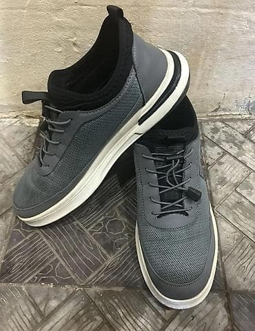 converse all star: Kişi idman ayaqqabısı - Rəng: Boz üst hissə, ağ altlıq, qara — 2