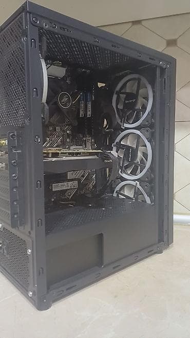 Masaüstü kompüterlər və iş stansiyaları: Ana plata: Asus prime z490 v ( ddr4-1200 soket 10-11nəsil üçün ) CPU — 4