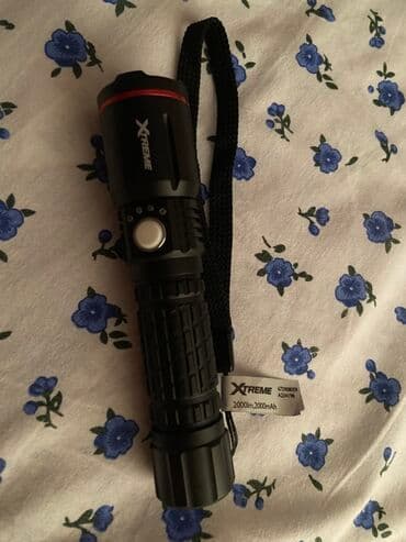 əl fənərləri: Xtreme LED fənər - Güclü işıq axını: etiketdə 2000 lm qeyd olunub — 3
