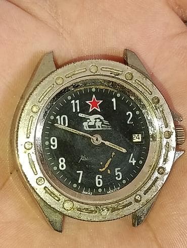 Sovet istehsalı mexaniki qol saatı – “Vostok Komandirskie” Şüşəsi — 1