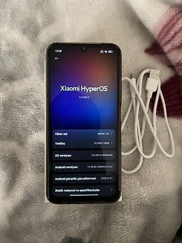 iphone 17 pro max qiyməti: Redmi 128 GB, rəng - Qara, Barmaq izi, Face ID — 9