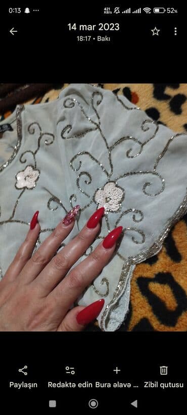 Toy paltarları və aksesuarları: Maksi Ətək, Bershka, Trikotaj, L — 9