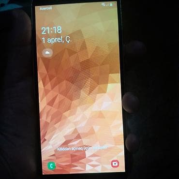 samsung 4s: Samsung Galaxy J6, 32 GB, rəng - Qızılı, İki sim kartlı — 1