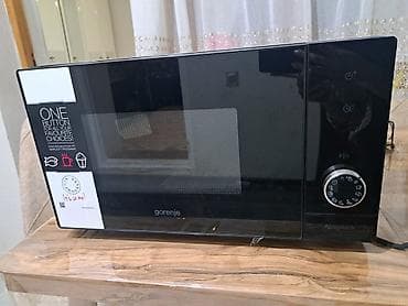 Mikrodalğalı soba Gorenje, Ayrıca dayanan, Mikrodalğalar ilə, rəng - Qara — 3
