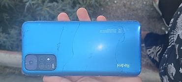 11 telefon: Redmi Note 11, 128 GB, rəng - Mavi, Qırıq — 1