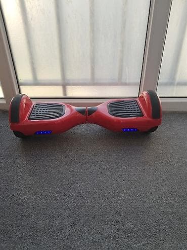 Qırmızı rəngli balans skuter (hoverboard) İdeal vəziyyətdədir! — 1
