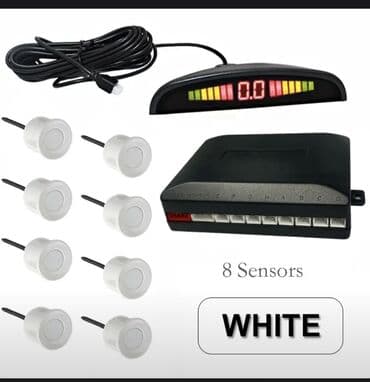 авто колонки: 8 sensorlu avtomobil parkinq radarı dəsti – LED displeyli — 3