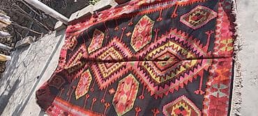 deri çanta: Əl toxuması qədim kilim xalça nənəmin cehizliyi 18 den 17 den qalmış — 2