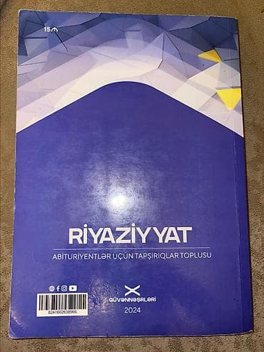 Riyaziyyat – Abituriyentlər üçün tapşırıqlar toplusu (Güvənnəşrləri