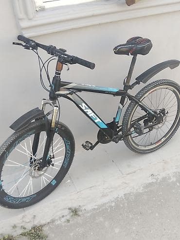 velosipedler: SAFT SF7300 dağ velosipedi - Korpus: yüngül və möhkəm alüminium tipli — 2