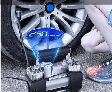 Avtomobil kompressorları və nasosları: Elektron kompressor. ✅280 Vatt 12V Porşenli-ikisilindirli elektron — 3