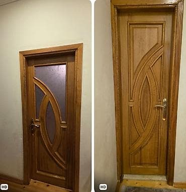 Qonaq otağı üçün İşlənmiş Otaq qapısı Çərçivə ilə, Zəmanətsiz, Ünvandan götürmə