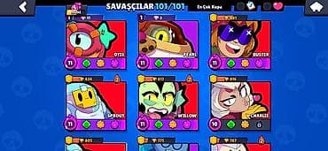 sikke: Brawl Stars oyun hesabı - Ümumi kupa: 55,298 - Üstündə 19,978 — 2