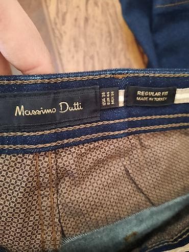 Костюмы: Kişi şalvarı original Massimo Dutti 34 ölcü — 2