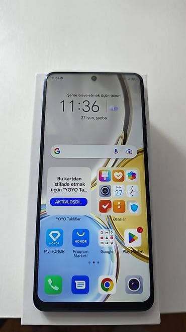 honor 5x: Honor X9, 128 GB, rəng - Göy — 2