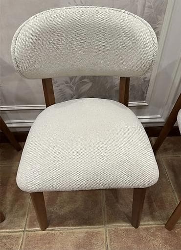 dekor divar sekilleri: Yemək otağı üçün zərif dizaynlı yumşaq stullar 45Azndən. - Stil — 2