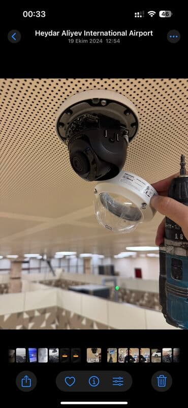 Sifarişlə əl işləri: Təhlükəsizlik sistemləri | Müşahidə kameraları | Quraşdırılma, Zəmanət — 2