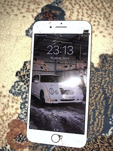 IPhone 7 Plus, 32 GB, Rose Gold, Barmaq izi