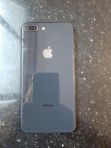ayfon 7 barter: IPhone 8 Plus, Space Gray, Simsiz şarj — 2