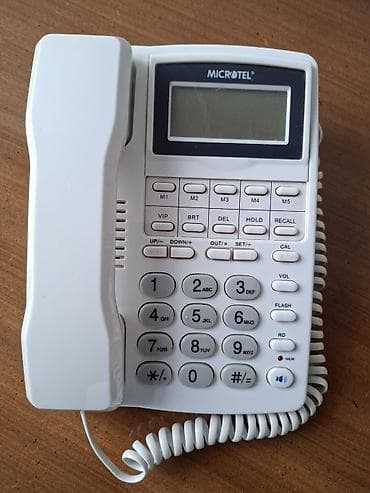 Ütülər və buxarlayıcılar: Stasionar telefon Simli, İşlənmiş — 1