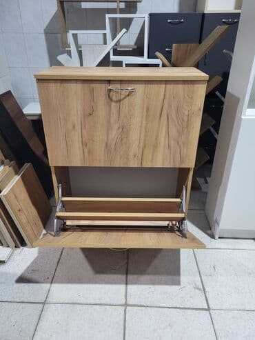 taxta dolab: Yeni, Açılan, 2 qapılı Düz dolab, Ayaqqabı dolabı — 6