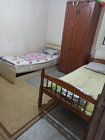 Kirayə üçün tam mebellı otaq Sumqayit weher - 2 tək nəfərlik çarpayı