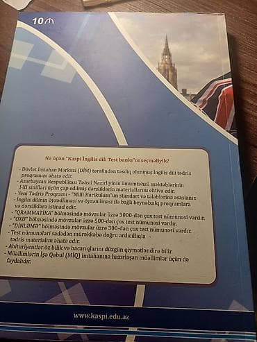 Testlər: Azərbaycan dili Testlər 9-cu sinif, Kaspi, 1-ci hissə, 2021 il — 2