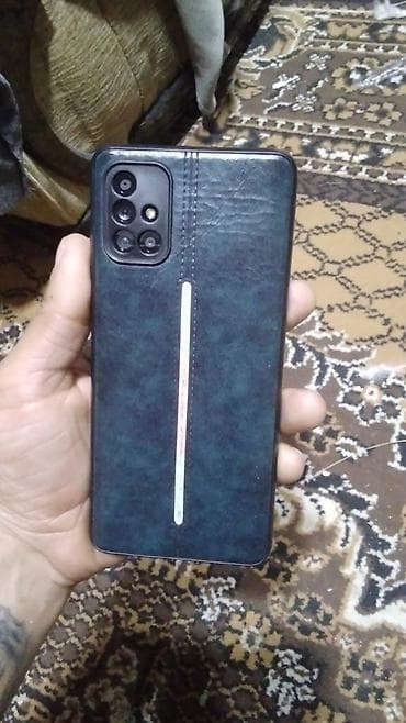 samsung telfonu: Samsung Galaxy A51, rəng - Ağ, Qırıq — 2