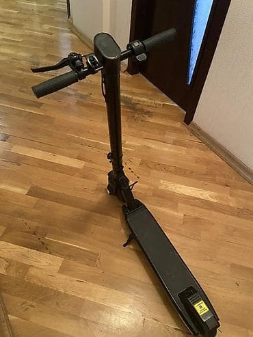 elektron samakatlar: Sensorlu elektrik skuter – qara rəng Xüsusiyyətlər: - Geniş və rahat — 4