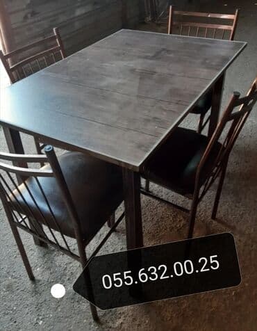 iran kafeli: Kvadrat masa, Mətbəx üçün, Qonaq otağı üçün, Dəhliz üçün, 4 nəfər, Açılmayan, İran, 3 il zəmanət — 8