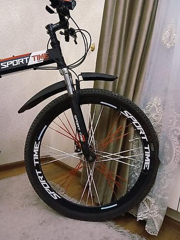 uran velosiped: Sport Time dağ velosipedi - Güclü, yüngül qatlanan (folding) çərçivə — 6