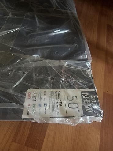 d4 50: Ekranı sınıqdır teze televızordu. Istıfade etmeden ekranı qırıldı — 1