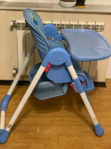 qidalandırmaq üçün uşaq stul yelləncək: Yaxşı vəziyyətdə uşaq masası. Heç bir problemi yoxdur. 115 azn-ə — 1