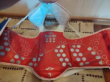 taekvondo: Taekvondo qoruyucu jilet– Daedo, ölçü 3 - Rəng: ikiüzlü – mavi və — 3