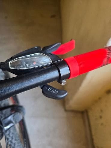 mini velosiped: BMX GTM tipli dağ velosipedi. Qara-qırmızı rəng kombinasiyasında — 5