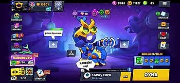 brawl stars 2: Brawl Stars hesabı - Kupa yolu: 19,201 - Prestij: 9 - Hesab oluşturma — 2