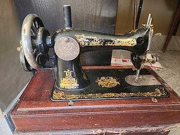 Antik tikiş maşını – The Singer Manufacturing Co. - Mexaniki, əl — 1