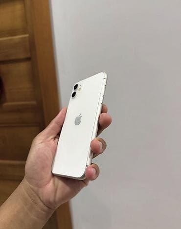 iphone duabi: IPhone 11, 128 GB, Ağ, Zəmanət, Simsiz şarj, Face ID — 6