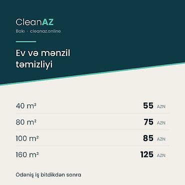 temizlik: Təmizlik | Ofislər, Mənzillər, Evlər | Ümumi təmizlik — 1