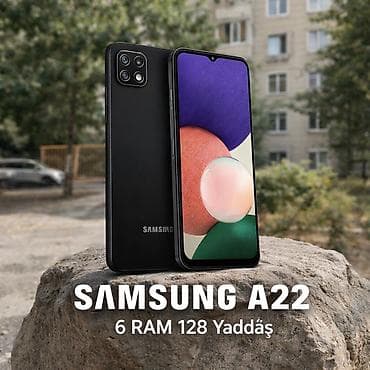 Mətbəx texnikası: Samsung Galaxy A22 5G, rəng - Qara — 1