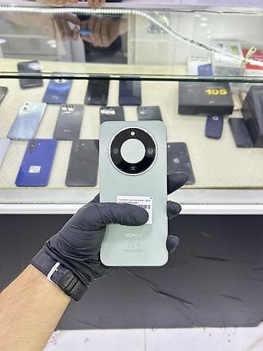 xiaomi t9 pro: Honor X9d, 256 GB, rəng - Yaşıl, Zəmanət, Sensor, Simsiz şarj — 1