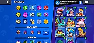 99 masin: Brawl Stars oyun hesabı – tam kolleksiya və yüksək səviyyəli — 6