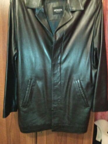 Pencəklər: Кожанная куртка .один раз одевал,скидка есть — 2