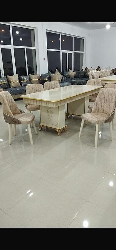 ev tipi çadır: Qonaq otağı üçün, Yeni, Açılmayan, Dördbucaq masa, 6 stul — 3