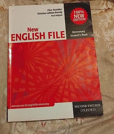 dvd diskləri: Məhsul: New English File – Elementary Student’s Book (Second Edition — 1