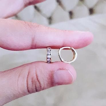 sirgalar: Sırğa, Sarı qızıl, 585 Əyar, 124 g — 3