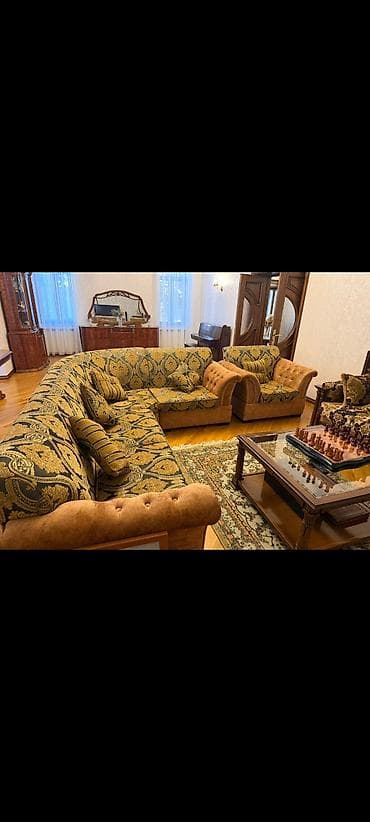 İşlənmiş, Künc divan, Kreslo